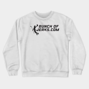 Bunch of Jerks Black Logo Crewneck Sweatshirt